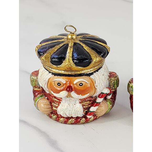 Christopher Radko Nutcracker Crunch Place Card Holder 2 1/4" Resin Holidays x4 - Picture 5 of 16